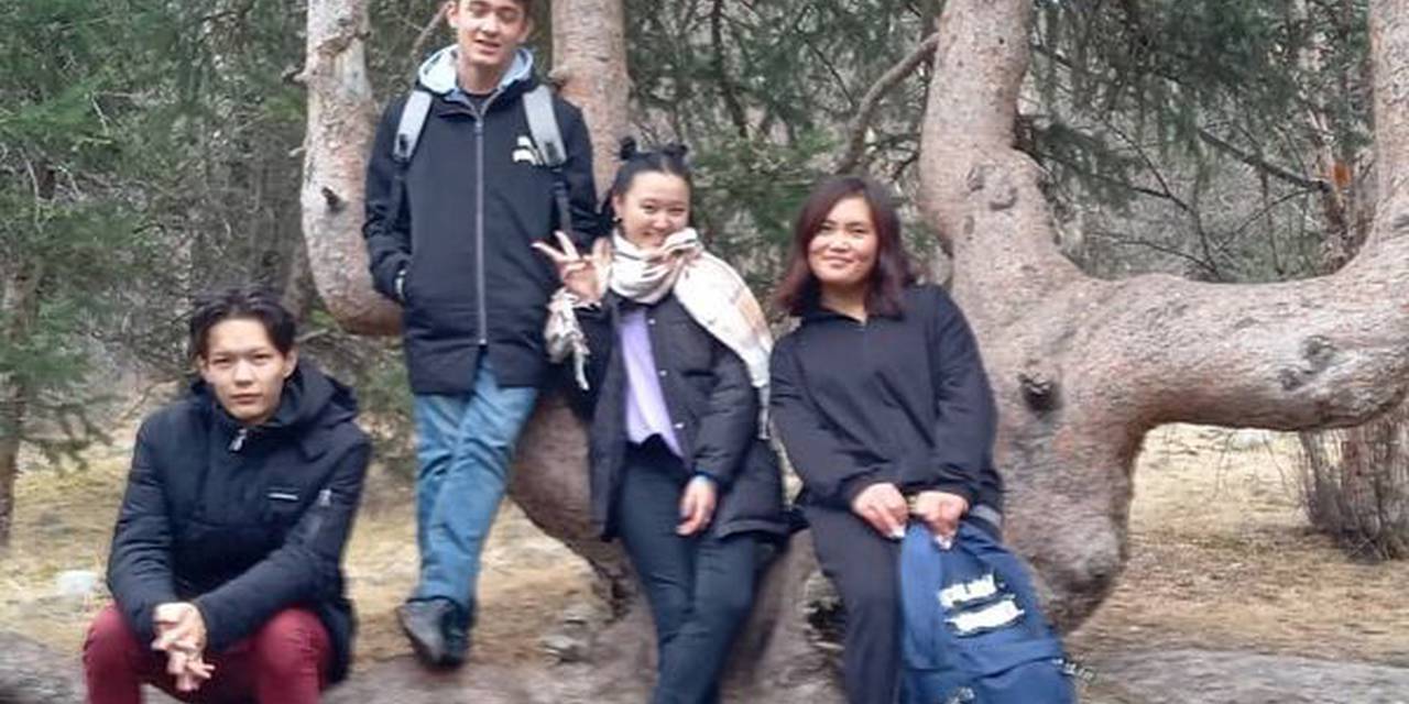 On the weekend there was a trip with the freshmen to the Ala-Archa gorge