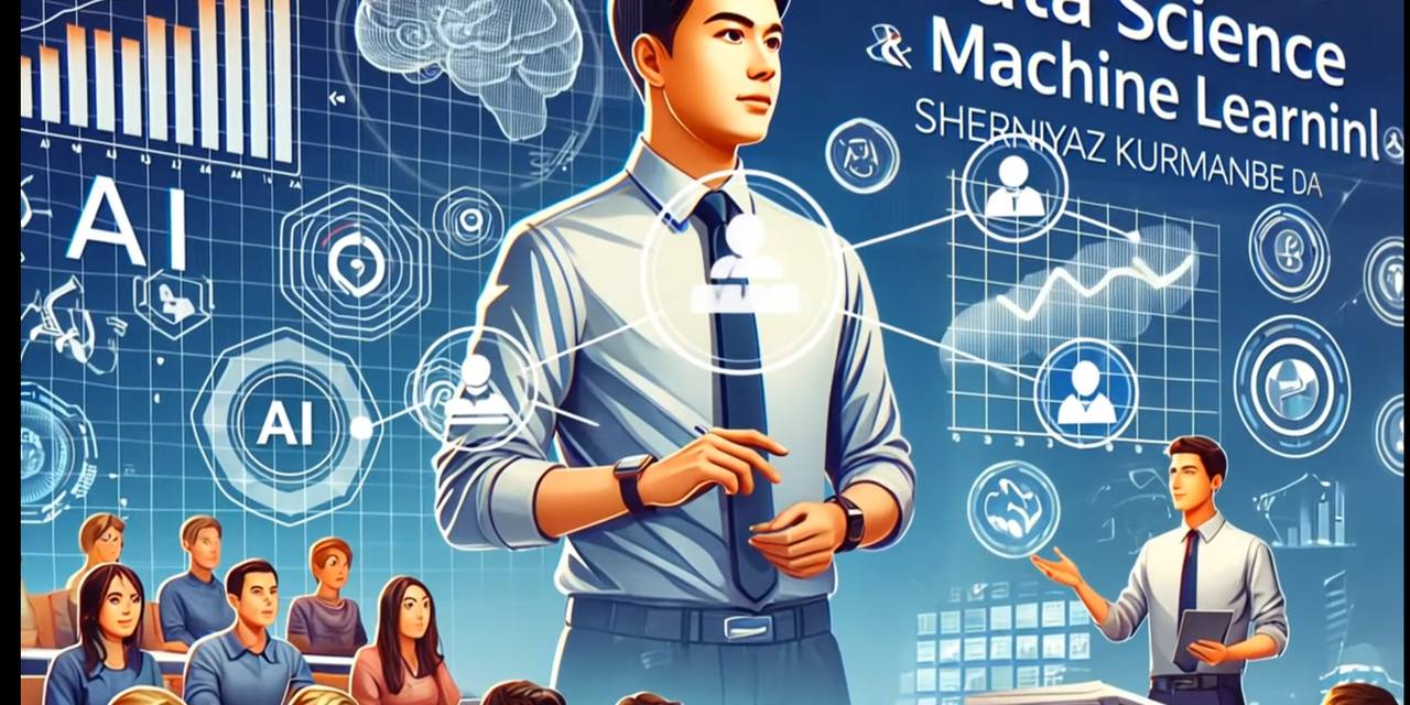 19.марта в 11:30 наши студенты встретятся с Шерниязом Курманбековым, который расскажет о современных тенденциях в анализе данных и машинном обучении.