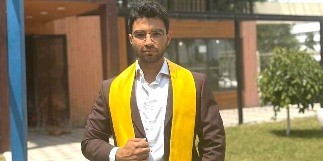 Adam University student Rakhim Arshad